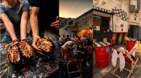 В Москве на Беговой 28 придумали новый формат стритфуда - вафбургеры